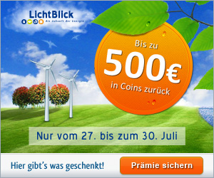 HGWG Lichtblick Strom 500 Euro